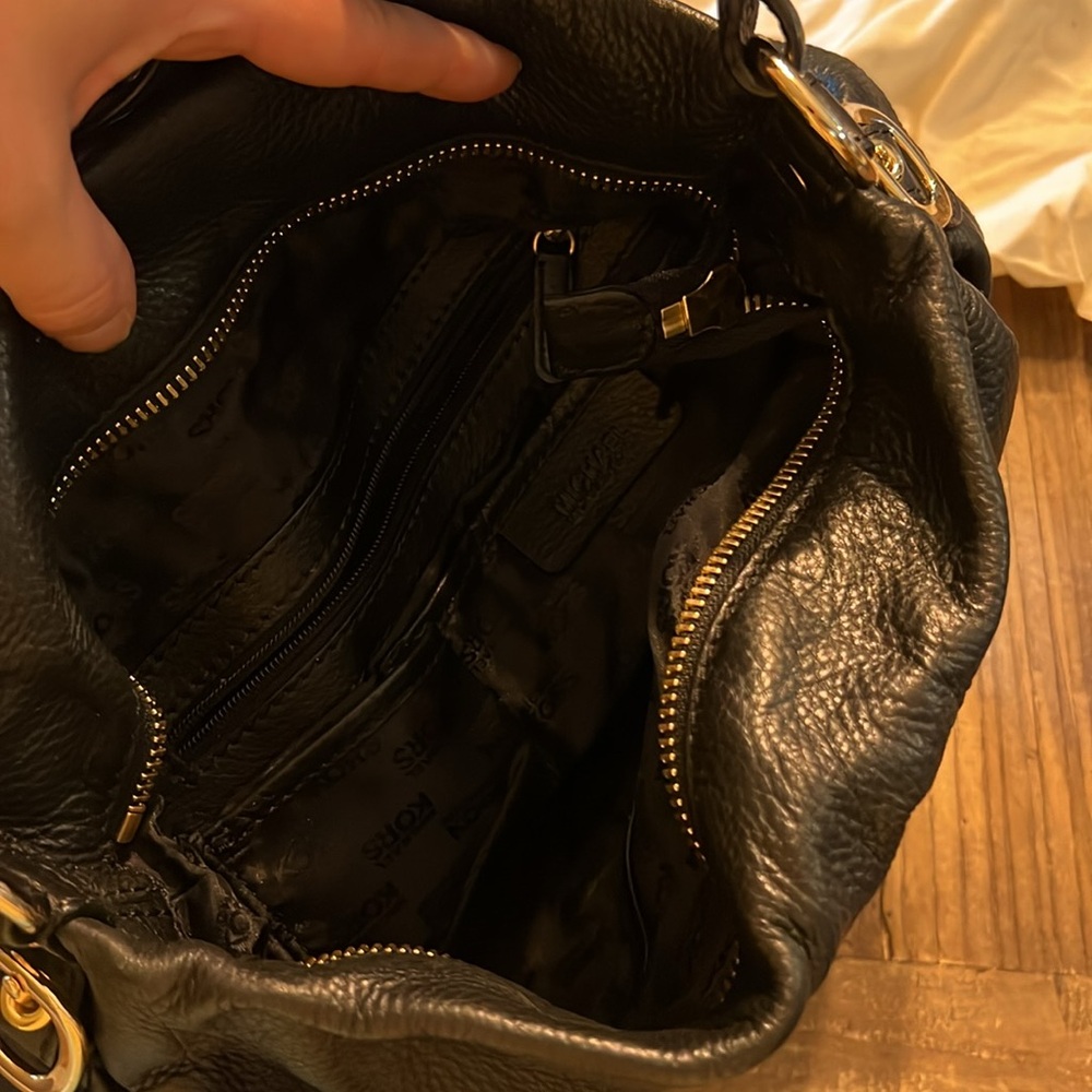 Michael Kors Black Hobo Bag with Dust Bag - Picture 4 of 4